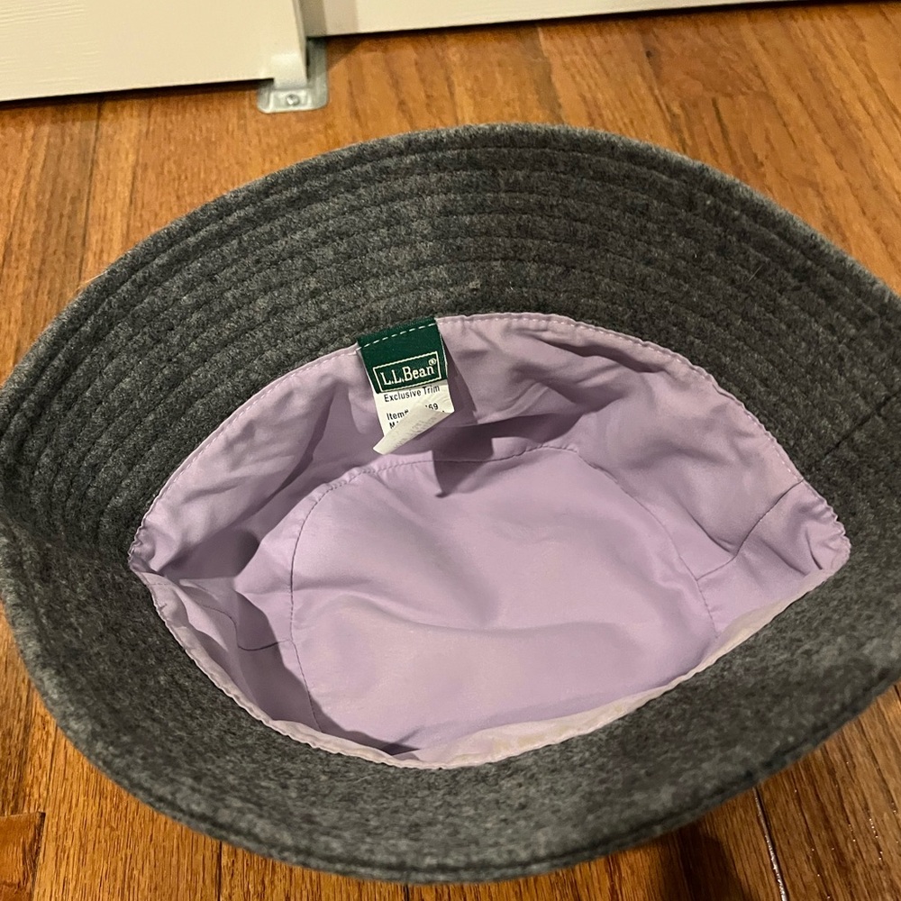 L.L. Bean grey wool bucket hat - Picture 7 of 7